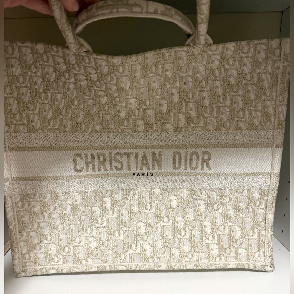 Pristine condition Large Dior book tote